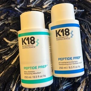 K18 bundle set Detox shampoo + PH shampoo price is firm